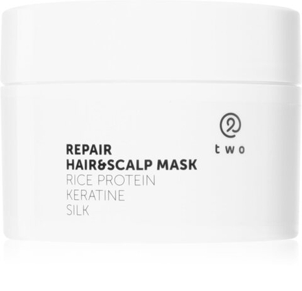 two cosmetics Repair Hair & Scalp Mask - восстанавливающая маска для сухих и поврежденных волос /   200  ml  / GTIN 8588007693798