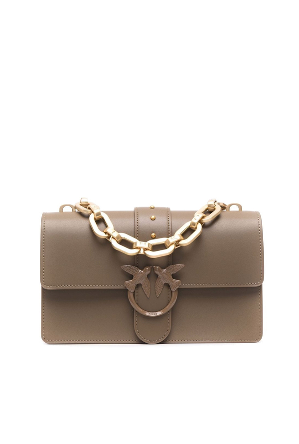 CLASSIC LOVE BAG ICON MAXI CHAIN – ashen walnut