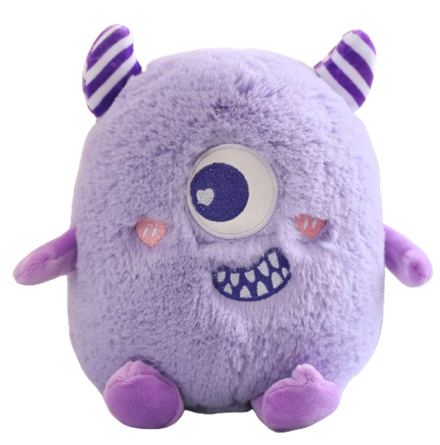 Мягкая игрушка Монстрик Фиолетовый