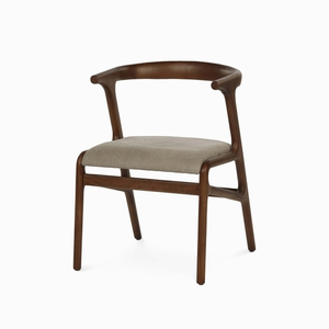 Обеденный стул Ron бежево-серый