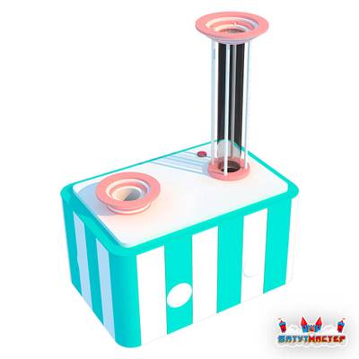 Развивающий фонтан «Воздушная феерия» с летающими шариками, 120×70×120 см