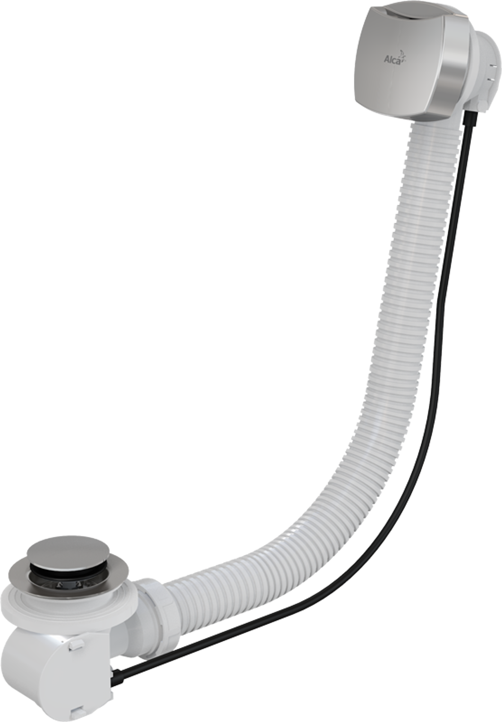 Сифон A54CR для ванны автомат хромированный пластик/металл