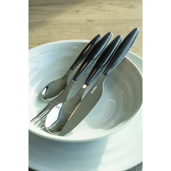 Набор из 24 столовых приборов cutlery feeling, серые