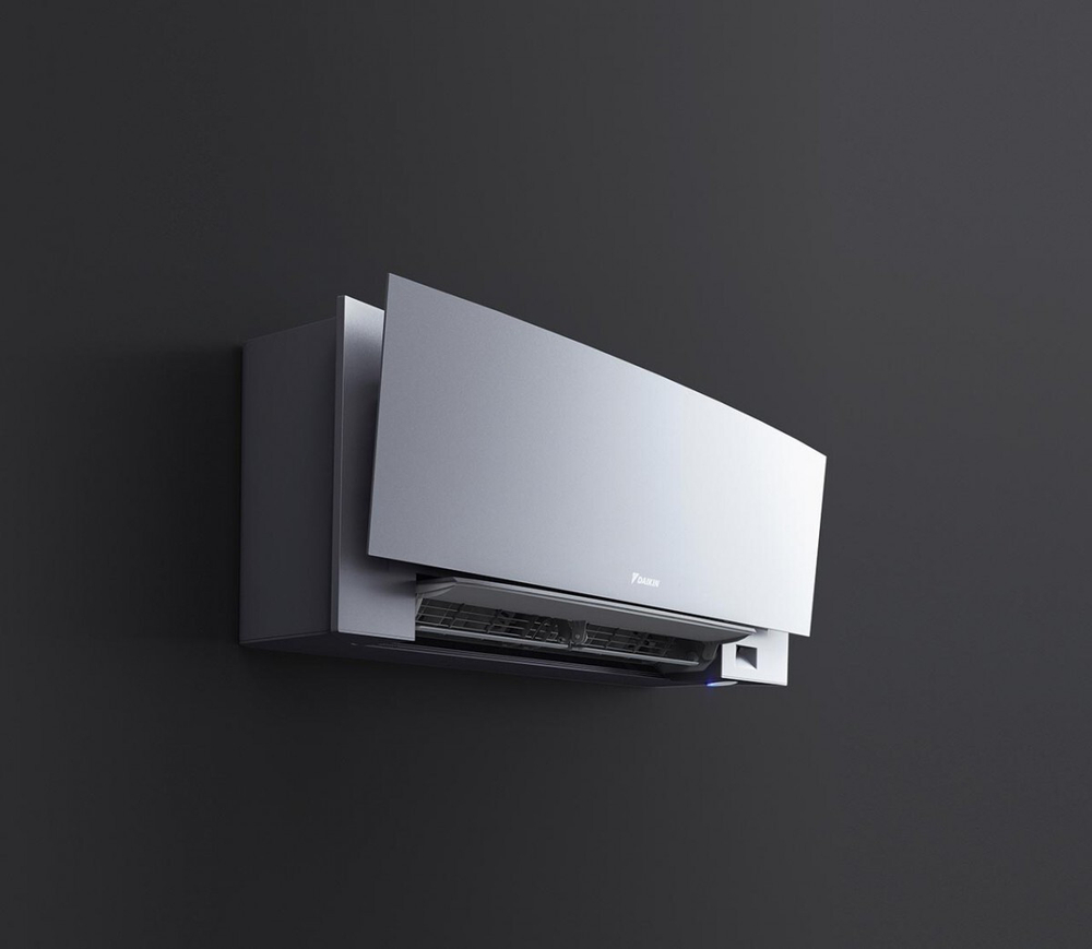 Кондиционер Daikin Emura 3 FTXJ25AS/RXJ25A Full DC Inverter. Цвет: Матово-серебристый внутренний блок