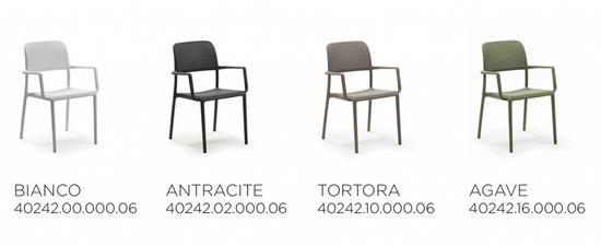 Стул пластиковый Bora Nardi цвет агава