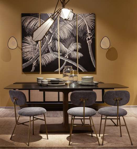 Обеденный стол Axen 200х95 см, белая керамика