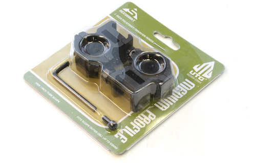 Кольца UTG AccuShot 25,4мм на Weaver, средние (RGWM-25M4)