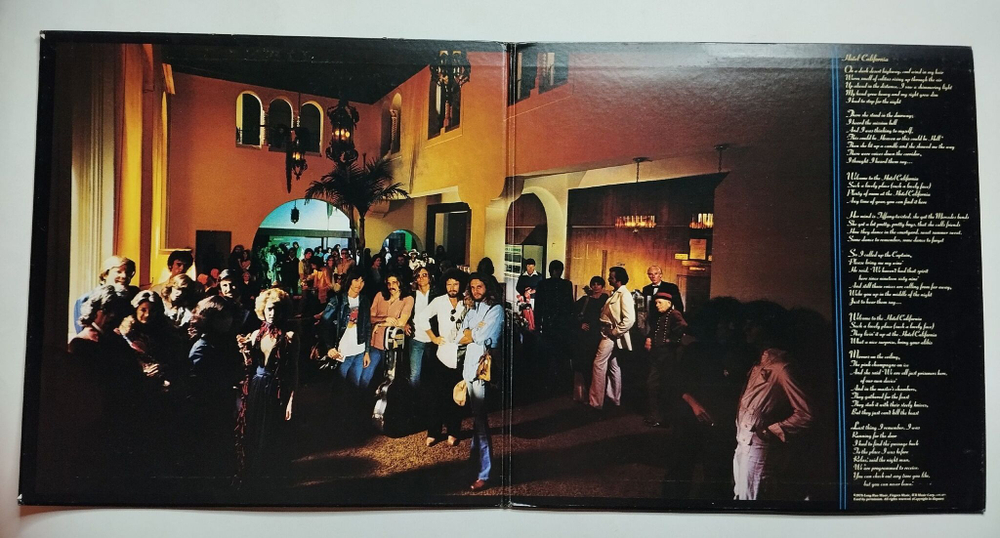 Винтажная виниловая пластинка LP Eagles Hotel California (Japan 1976) (No Obi)