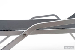 Шезлонг металлический Hera, антрацит