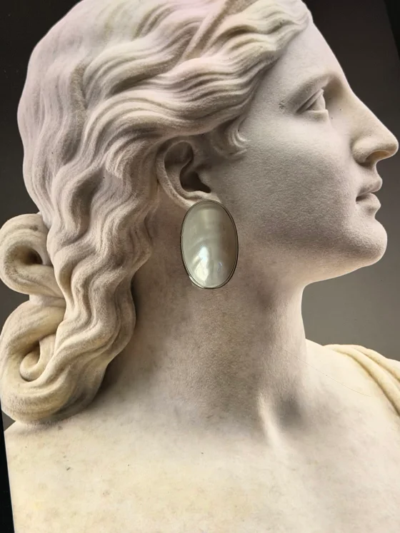 Серьги Blanc, Золотой