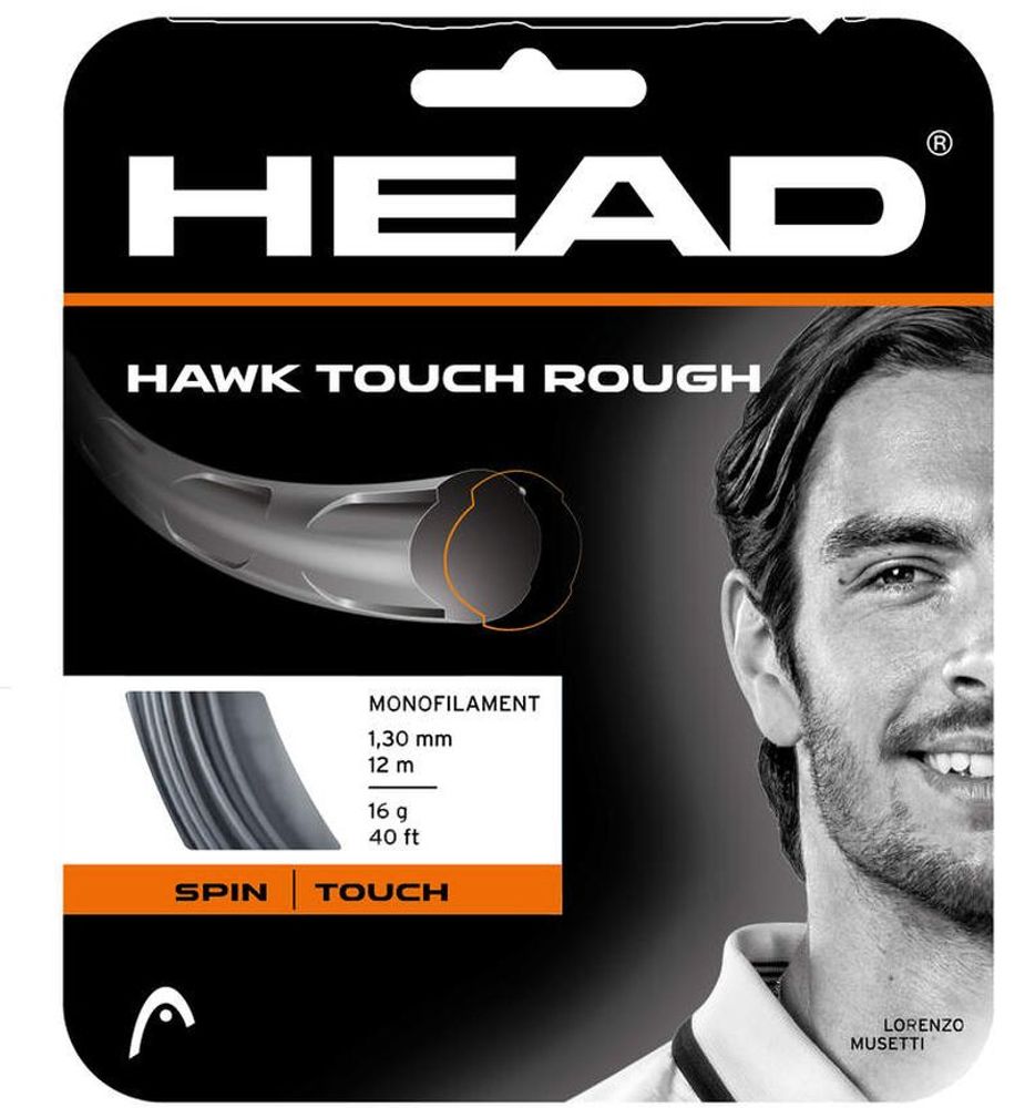 Теннисные струны Head Hawk Touch Rough (12m) - black