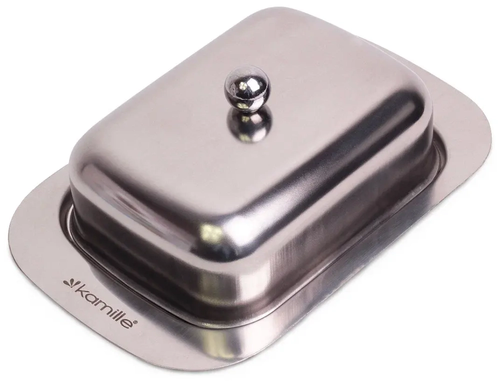 Масленка с крышкой  Kamille KM-7006