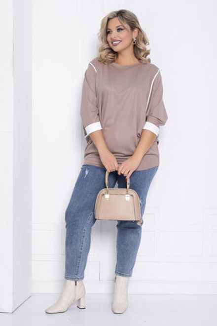 Джемпер Дрэсс (бежевый) Б12361-18 LT Collection