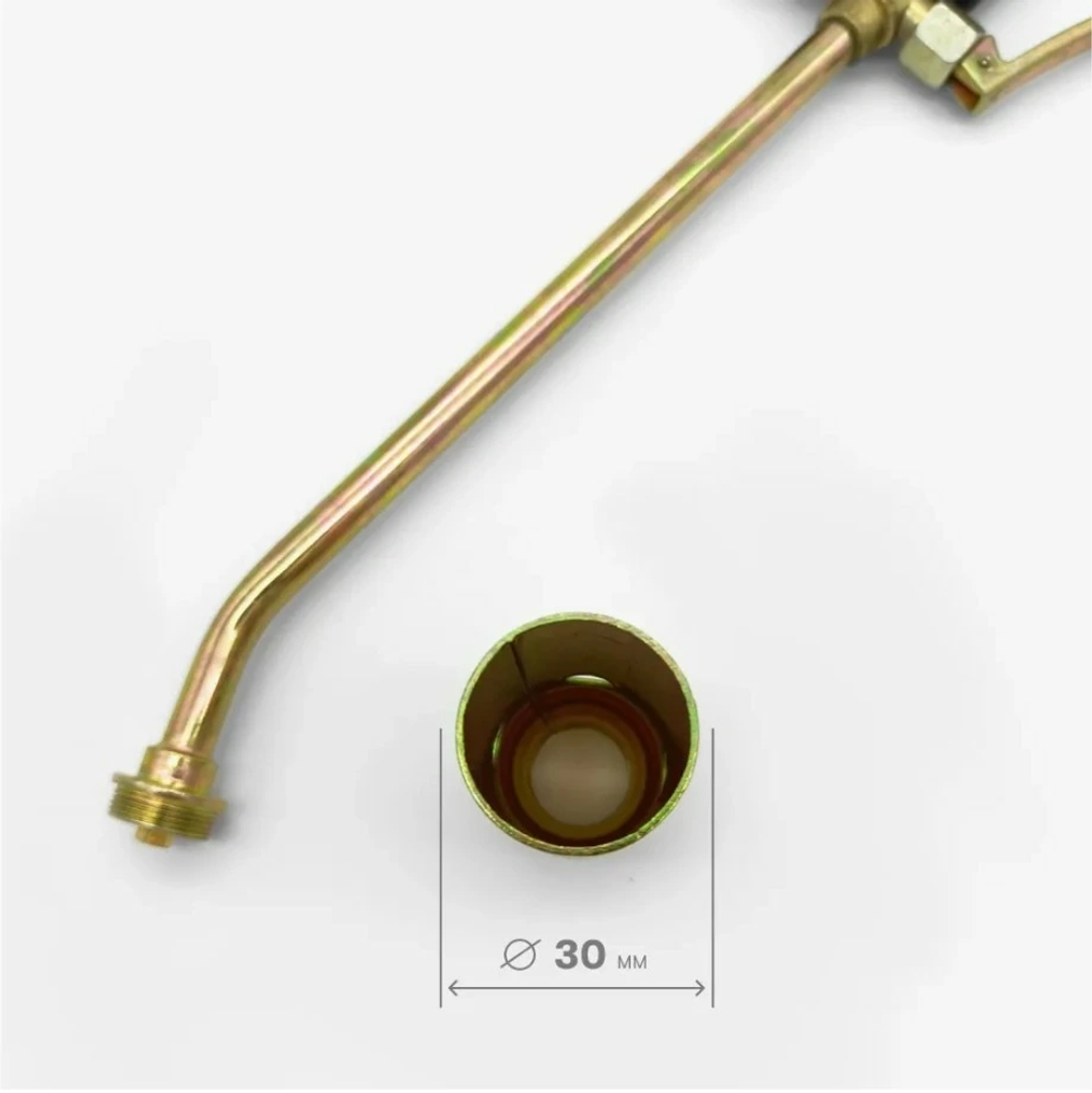 Горелка кровельная пропановая Vertextools 90 см латунь 0841-90