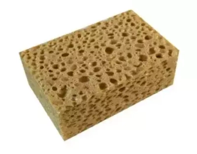 Пористая губка для мойки 200х130х70мм