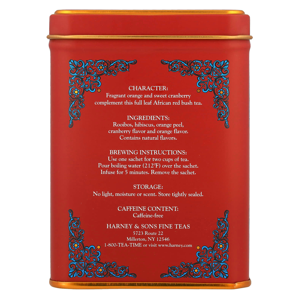 Harney & Sons, Африканская осень, 20 чайных пакетиков, 1.4 унции (40 г)