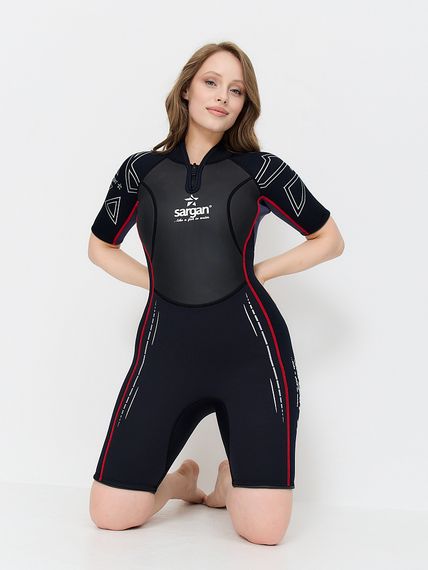 Гидрокостюм Sargan Nero 2.0 Shorty lady 3 мм черный