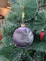 Шар стеклянный "Спас на крови",  ручная роспись