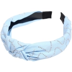 Ободок для волос «ЛАФАНТАЛЬ», эйфория, стразы, ширина 2.8см, микс 6 цветов (стикер на внутр. часть)