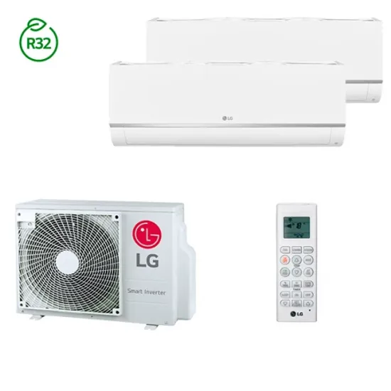Мультисплит система на 2 комнаты LG MJ07PC x 2 / MU2R15
