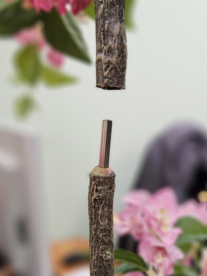 Бугенвиллия дерево 150см малиновая в кашпо