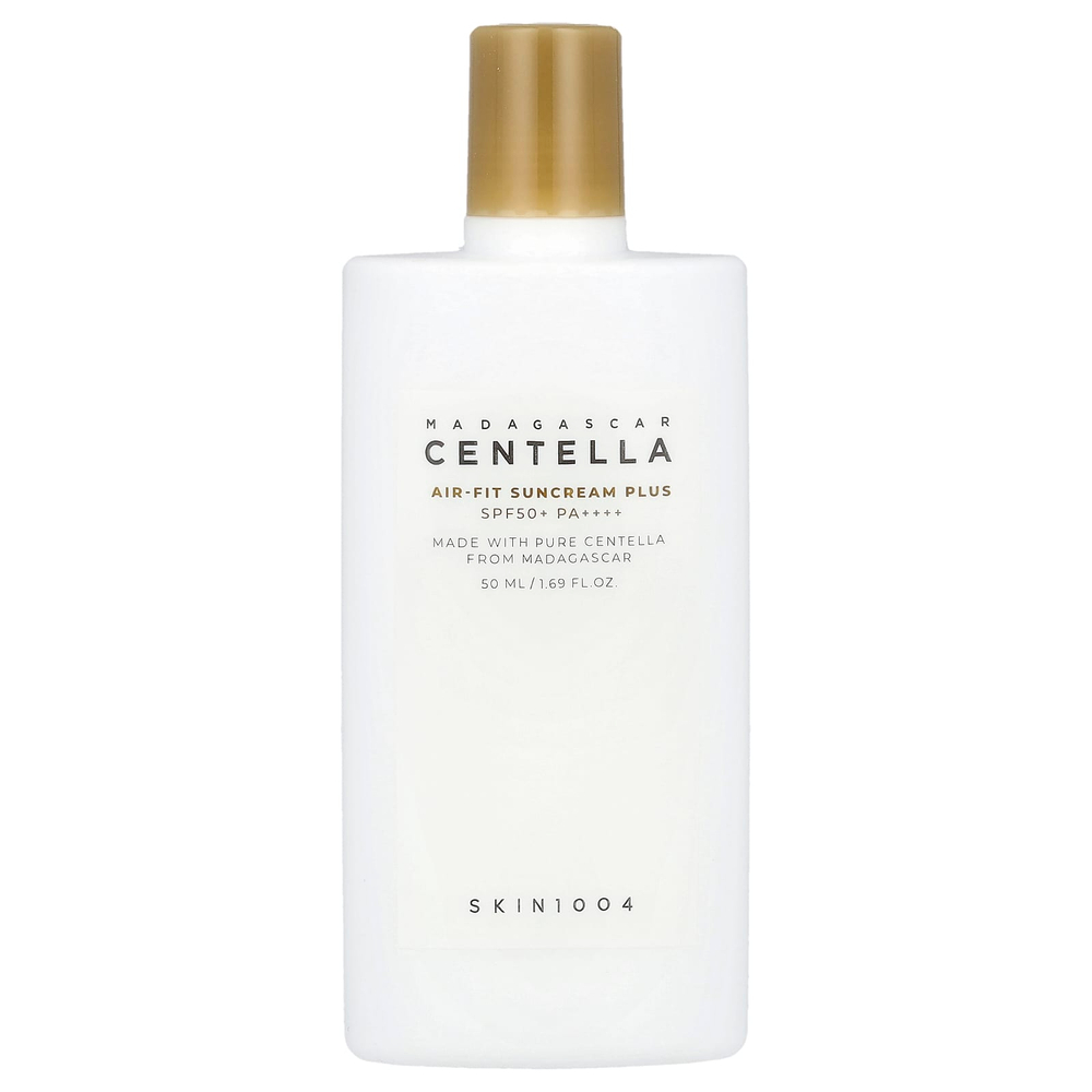 SKIN1004, Мадагаскарская центелла, солнцезащитный крем Air-Fit Plus, SPF 50+ PA ++++, 50 мл (1,69 жидк. унц.)