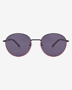 Очки солнцезащитные Spunky Round 2 Black-Red. dark grey