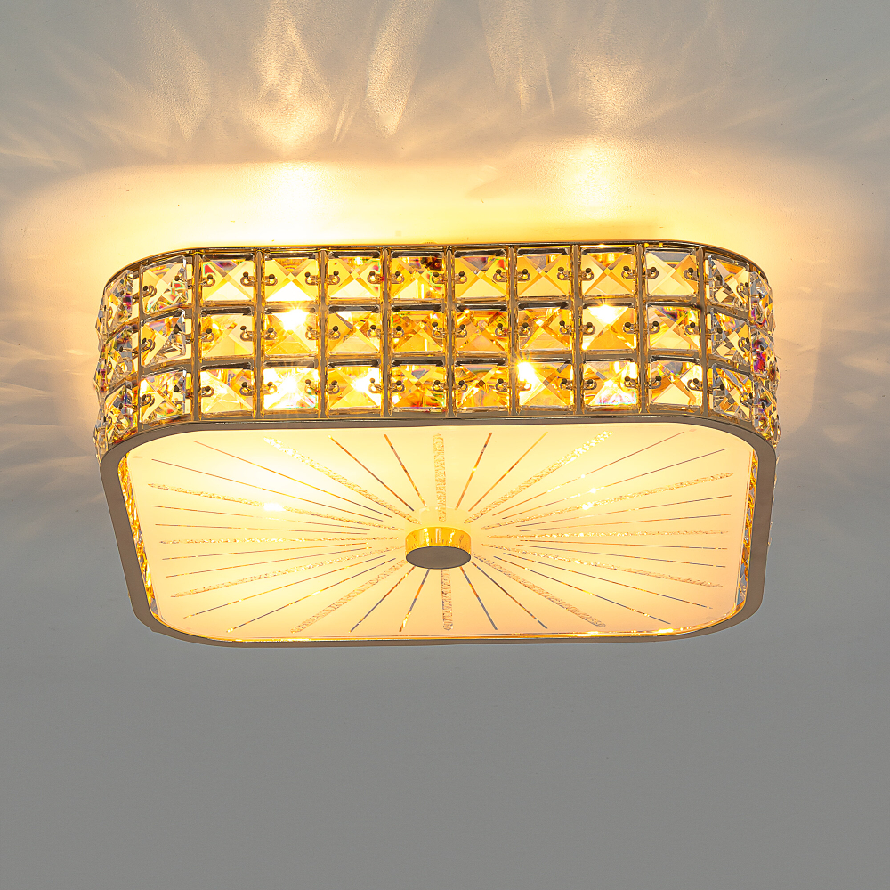 Citilux Портал CL324242 Люстра хрустальная Золото