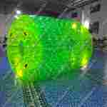 Аттракцион Водный роллер (Гидророллер) "Ярко-зелёный" ПВХ 2,6*2,2*2,2