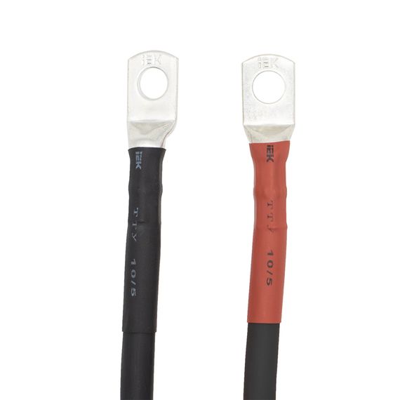 Силовой кабель для подключения контроллера заряда к АКБ, Сечение 25 мм. Длина 1 метр, YASHEL Technologies Силовой кабель для подключения контроллера заряда к АКБ, Сечение 25 мм. Длина 1 метр, фото №2607955473