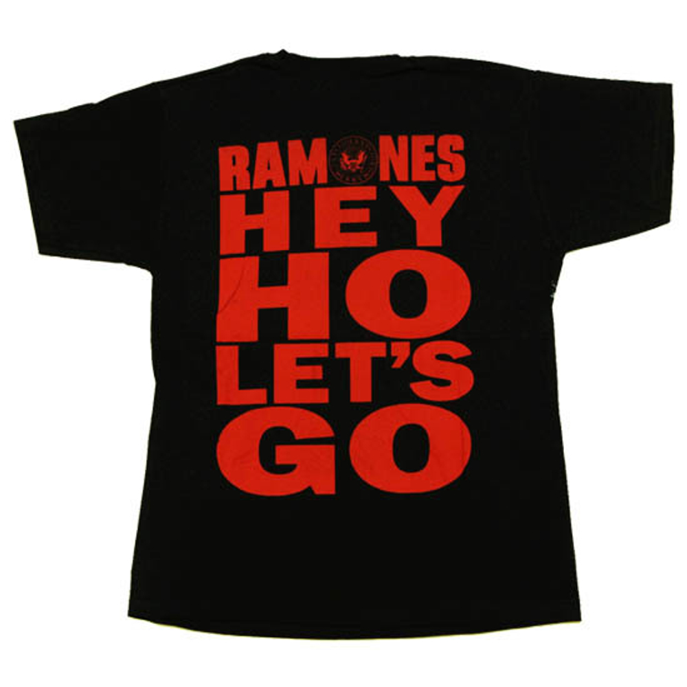 Футболка Ramones Hey Ho, Lets Go