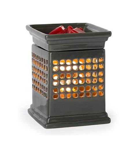 Аромасветильник настольный Куб керамика, Candle Warmers