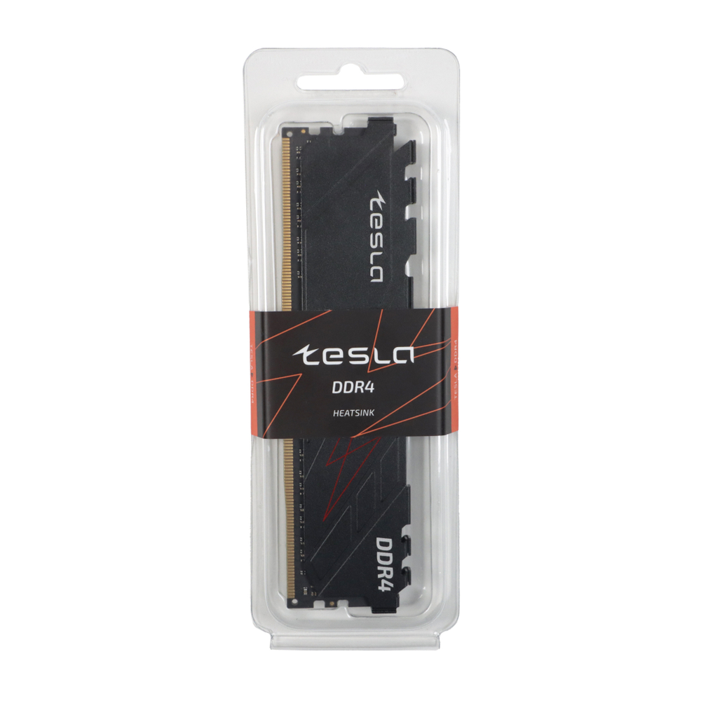 Память TESLA HS DDR4 DIMM 8Гб, 3200МГц, CL22, Retail, 1.2В, с радиатором (TSD43200C22-8GHS)