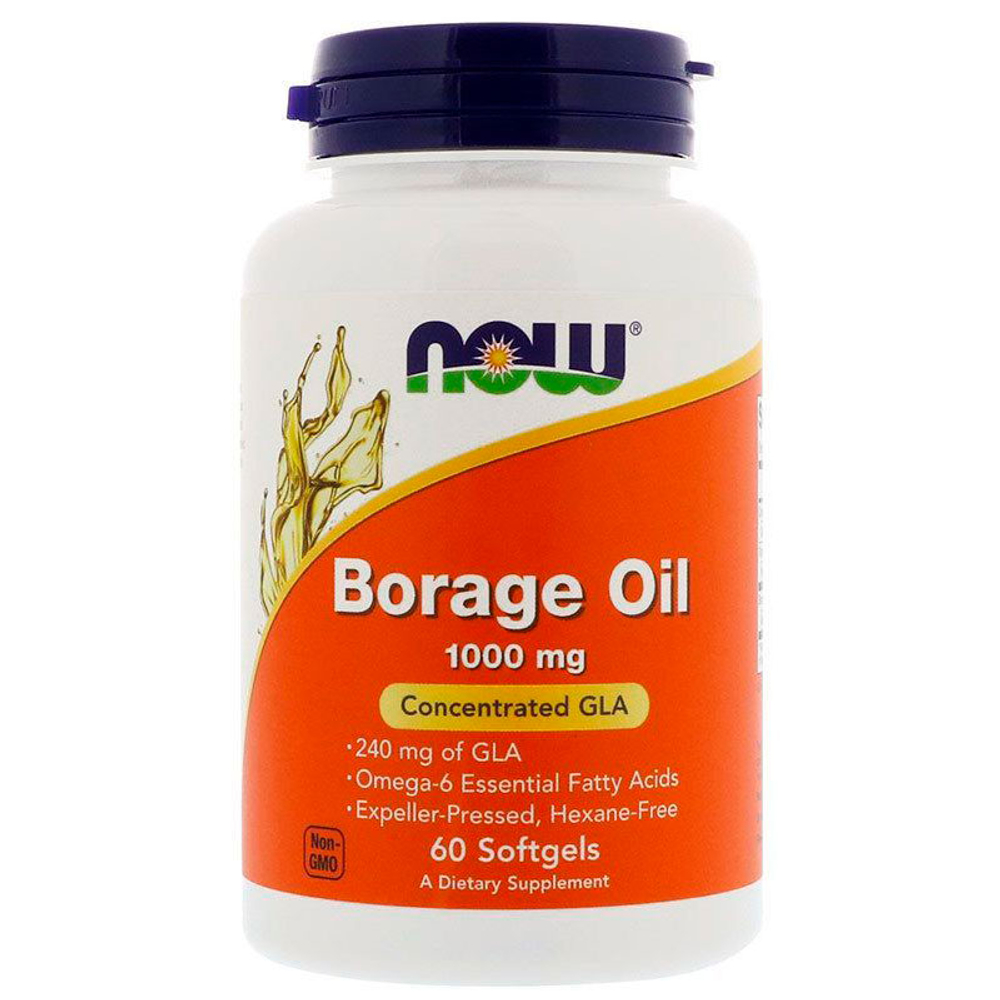 NOW Borage Oil 1000 мг. (60 капс.)