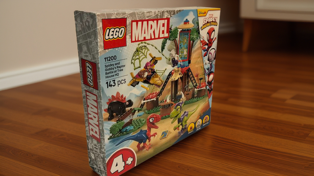 LEGO 11200 Marvel «Битва рапторов Спайди и Гобби» — дом на дереве, супергеройский набор