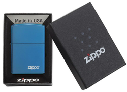 Зажигалка ZIPPO 20446ZL Sapphire™ Zippo Logo