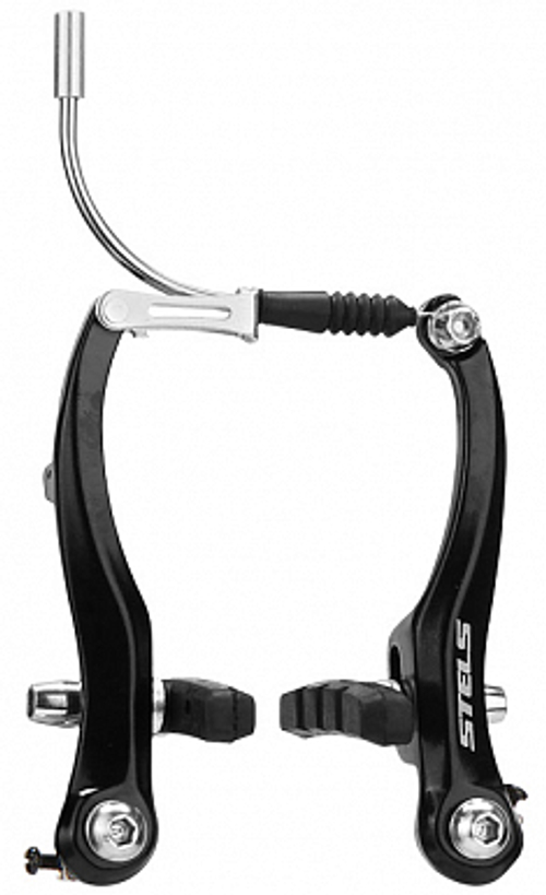 Тормоз ободной V-образный задний T210DG APSE алюминиевый чёрный