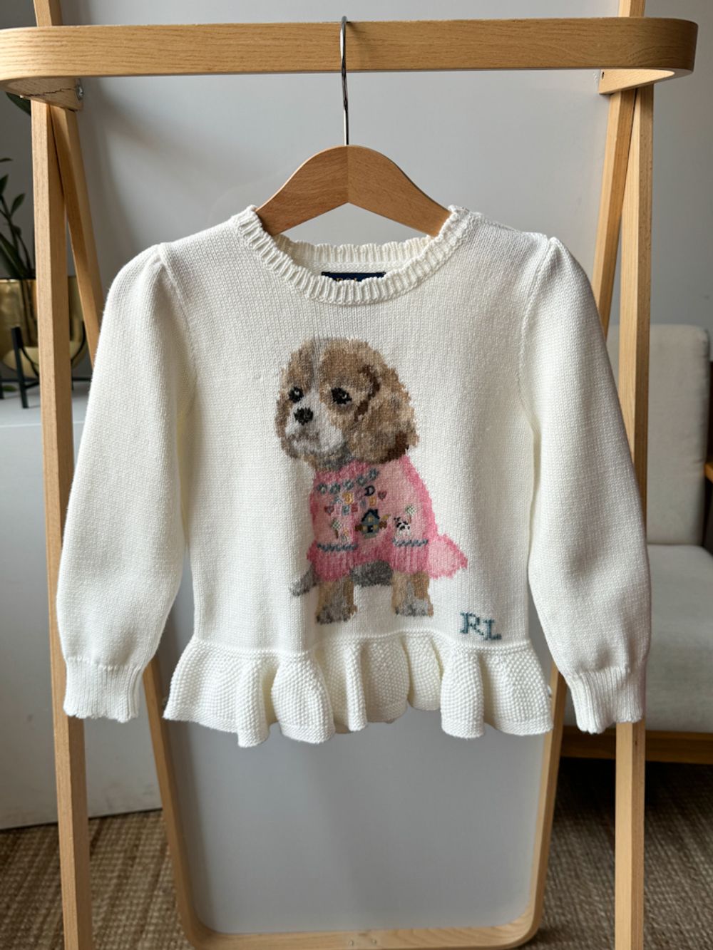 Хлопковый джемпер Polo Ralph Lauren, 98