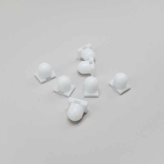 Колпачок для светодиодной ленты 1 шт., Белый, LTC (CAP-NL-W)