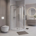 Душевой уголок Niagara Nova NG-6626-34 90х90 стекло прозрачное/профиль хром