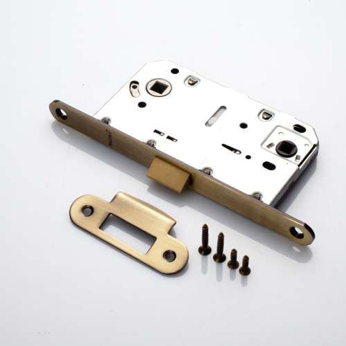 Замок сантехнический Ренц INLB 96 PL AB, цвет бронза античная (гарантия - 12 месяцев)