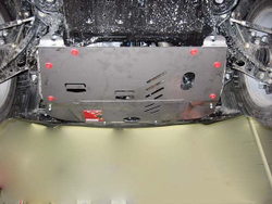Защита картера и КПП Sheriff для Lexus RX II 2003-2009 арт.24.0505
