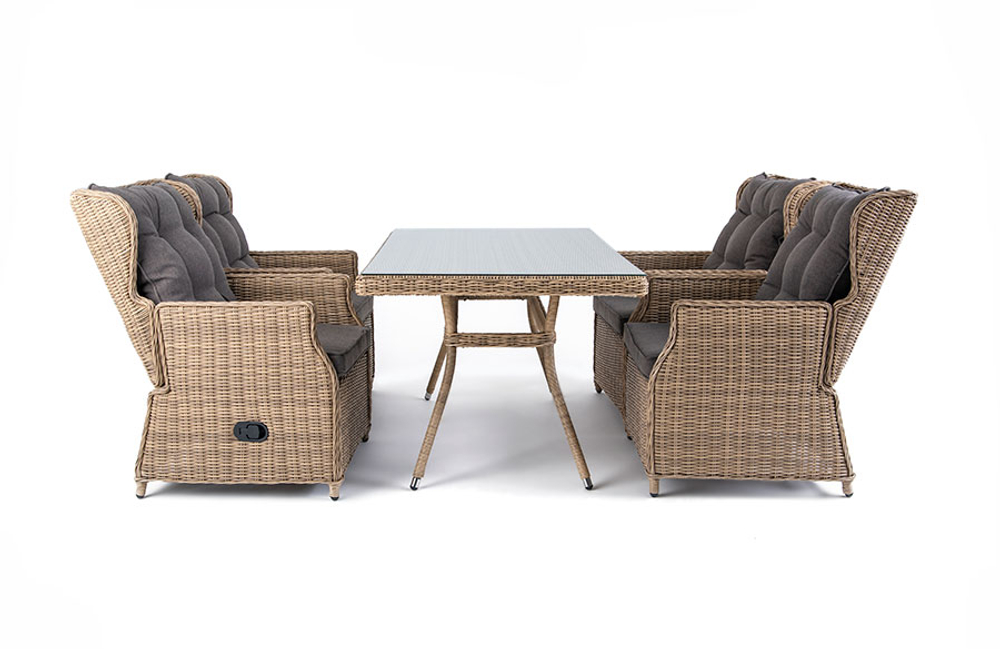 "Кьянти" обеденная группа из искусственного ротанга