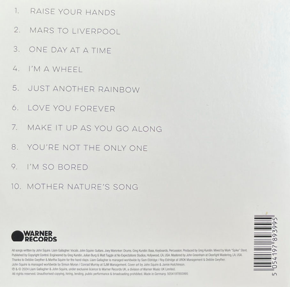 Liam Gallagher, John Squire / Liam Gallagher & John Squire (CD)