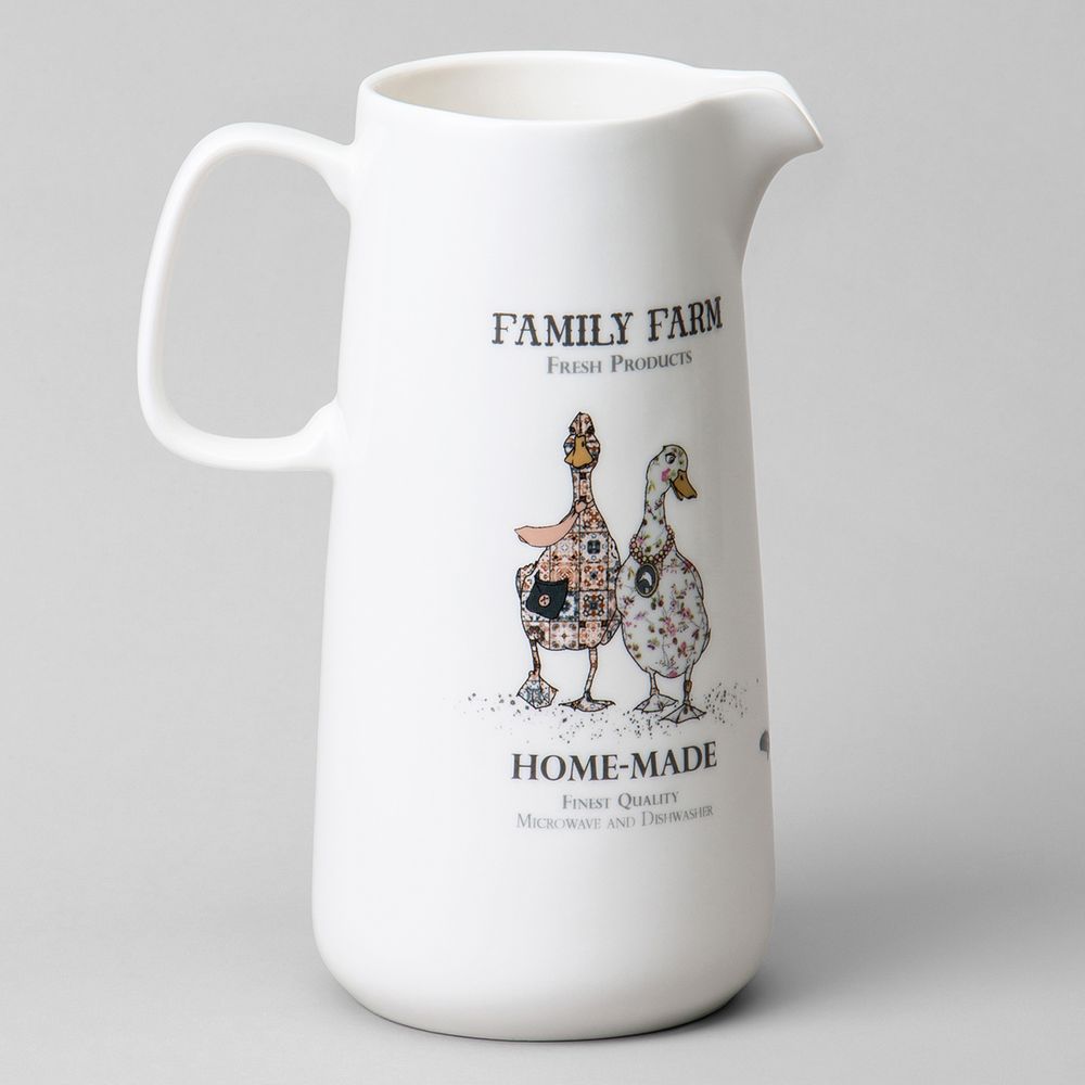 КУВШИН LEFARD "FAMILY FARM" 21 СМ 1200 МЛ (КОР=6ШТ.)