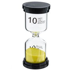 GAEM Часы песочные (10 мин.), L4,5 W4,5 H10,5 см, 5в.