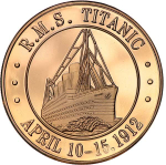 R.M.S. Titanic Commemorative Medal, Date Unknown