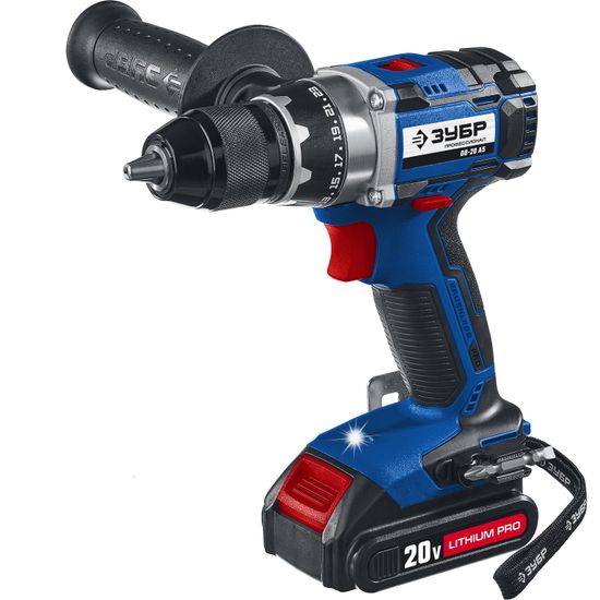 Аккумуляторный шуруповерт "ЗУБР" DB-20 A5