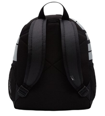 Рюкзак теннисный Plecak Nike Brasilia JDI Mini Backpack - black/metallic silver