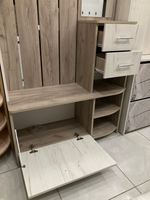 Прихожая Саша 14 дуб крафт серый/дуб крафт белый